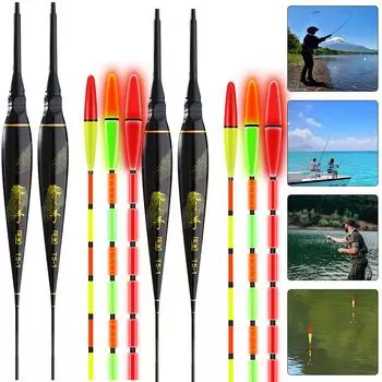 2 шт. светящаяся рыболовная палка поплавок поплавок морская приманка буй рыболовные снасти (Т5-01)