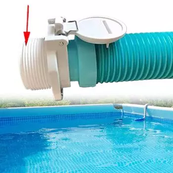 2 шт., свободно вращающийся вакуумный замок для бассейна, аксессуары для безопасности на стене, адаптер для пылесоса для шланга W400BWHP со свободным вращением CHINA
