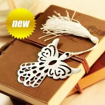 2 шт. Святой подарок изысканные кисточки из сплава свадебный ангел закладка орел свадебные сувениры