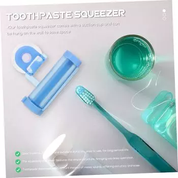2 шт., сжимающее устройство, функция чистящего средства, зубная паста вручную 2pcs розовый