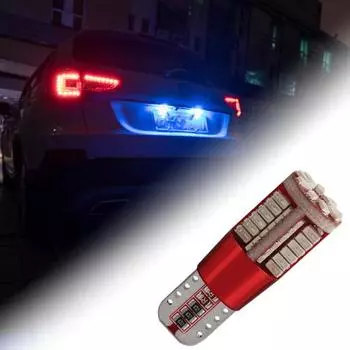 2 шт. T10 лампа номерного знака высокой яркости, износостойкий алюминиевый светодиод