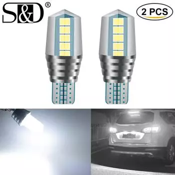 2 шт. T15 W16W 921 912 T16 902 светодиодные лампы Canbus высокой мощности 1000LM супер яркие замена для автомобиля обратного резервного копирования 6000K авто 12 В розовый