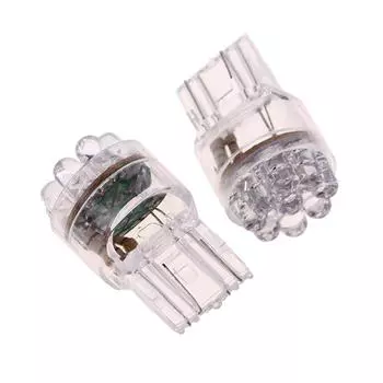 2 шт. T20 7443 7440 9 светодиодных автомобильных стоп-сигналов, лампа автоматического стоп-сигнала, лампа указателя поворота красный