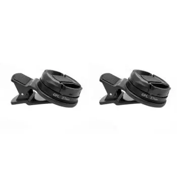 2 шт. телефон клипса круговой поляризационный объектив универсальный портативный поляризационный объектив камеры 37 мм профессиональный CPL фильтр объектив аксессуары