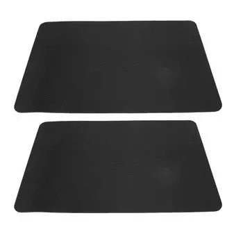 2 шт. термостойкий коврик, нескользящий защитный коврик из стекловолокна и силиконовой смолы для столешницы для дома