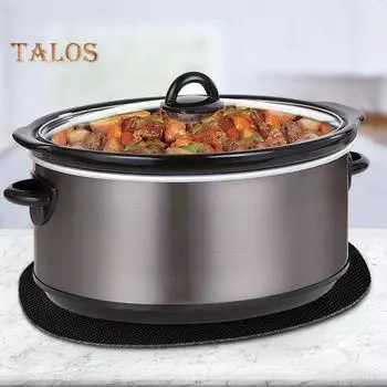 2 шт. термозащитные коврики, многоразовые теплоизоляционные портативные удобные кухонные коврики для столешницы, термостойкие коврики, кухонный инструмент черный серый