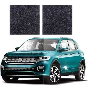 2 шт., ткань для ремонта царапин автомобиля, нано-технология, удаление царапин, завитки, оксиды, восстанавливает цвет краски автомобиля, блеск, многоразовая автомобильная нано-волшебная ткань 2pcs