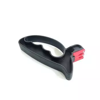 2 шт., точилка, инструмент для заточки, многофункциональная кухонная точилка, инструмент для заточки мини-ножей и ножниц, прочный стальной материал.