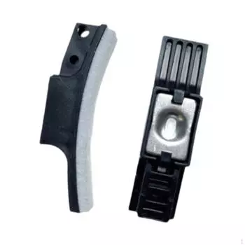 2 шт. тормозные колодки для велотренажера с волосатыми накладками для велосипедного суппорта аксессуары для фитнеса торможение 8mm Thickness