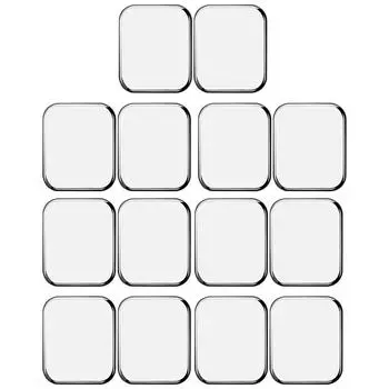 2 шт. ТПУ полноэкранная защитная пленка пылезащитная пленка для экрана защитная пленка для Apple Watch 1-9 SE 38 40 41 42 44 45 49 мм 38MM