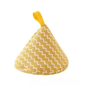 2 шт. Треугольная кастрюля с защитой от ожогов, термостойкая, универсальная, симпатичная ручка для кастрюли, перчатка с защитой от ожогов