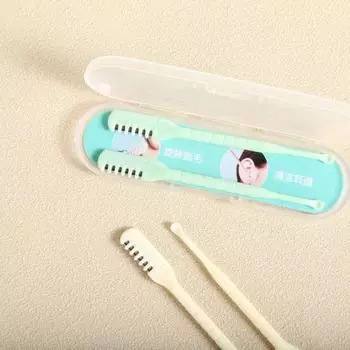 2 шт., триммеры для волос в носу, АБС-пластик, нежные и эффективные триммеры для волос в носу, резак для чистого, защищенного ухода за носом светло-желтого