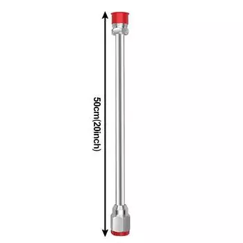 2 шт. трубки из алюминиевого сплава, противоскользящее расширение канавки 50cm(20inch)