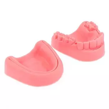 2 шт. Учебный модуль для наложения швов на десны, модель силиконового пародонтального шва