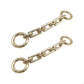 2 шт. Удлинитель для ремня кошелька, удлинительная цепь для женской сумки через плечо