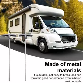 2 шт. удлинительные трубки для сливного клапана автофургона, устойчивые к коррозии, регулируемая длина, удобная для захвата, сменная ручка сливного клапана автофургона 2pcs