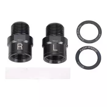 2 шт. удлинитель педали велосипеда 16 мм из титанового сплава удлинительный вал для педали велосипеда для горных велосипедов Roa