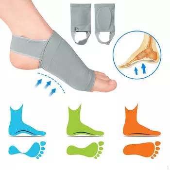 2 шт. удобные подушечки для поддержки голеностопного сустава, вставки, компрессионные рукава, обертка для кроссовок на плоской подошве