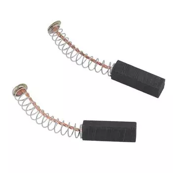 2 шт. угольные щетки для электродвигателей 20 мм x 6 мм x 5 мм запасная часть