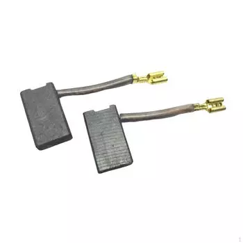 2 шт. Угольные щетки двигателя Замена Аксессуары для торцовочной пилы, Запасная часть, Простая установка Электроинструмент