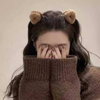 2 шт., украшение для волос, зажим для утиного клюва, кошачьи уши, зажим для волос, милая заколка для волос для женщин