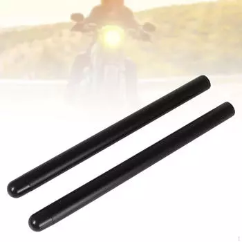 2 шт. украшения для руля мотоцикла, замена алюминиевого сплава для верховой езды Black