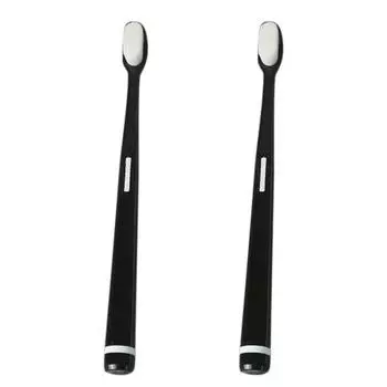 2 шт., ультратонкая мягкая зубная щетка для ухода за беременными, принадлежности для ухода за полостью рта чёрный