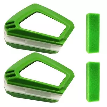 2 шт. ультратонкий с губкой для щеток стеклоочистителя автомобиля безопасное вождение зелёный