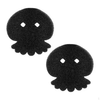 2 шт. Улавливатель волос для стирки стиральной машины Симпатичная форма Портативный Удобный Многоразовый Octopus