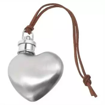 2 шт., уличная фляжка, портативный винный горшок, маленькая фляжка в форме сердца, фляжка для вина из нержавеющей стали, бутылка для воды 2Pcs серебряный