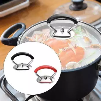 2 шт. универсальная ручка для кастрюли из нержавеющей стали, крышка для кастрюли, ручка, ручки для крышки, кухонные аксессуары