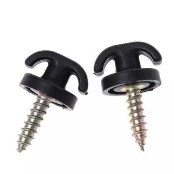 2 шт. Универсальная сетка для багажника автомобиля, стяжка, кольцо, петля, крючок чёрный