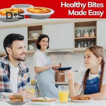 2 шт. универсальная силиконовая форма для яиц с 3 полостями, не содержит бисфенола-А, легко чистится, широко применяется, пищевая силиконовая форма 2pcs