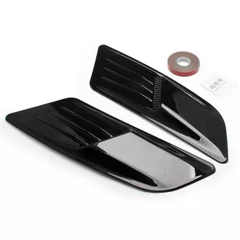 2 шт. Универсальные автомобильные аксессуары Декоративный воздухозаборник на капот Вентиляционная крышка капота Для Ford Mustang 2015-2017