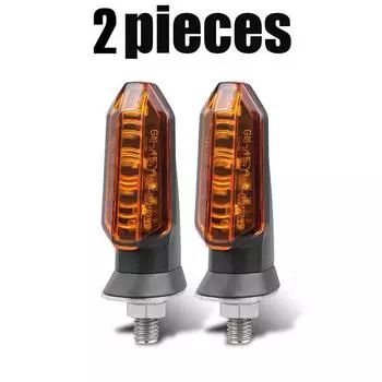 2 шт. универсальные аксессуары для мотоциклетных указателей поворота для мотоцикла Homda Suzuki Kawasaki Dirt Street 2pcs