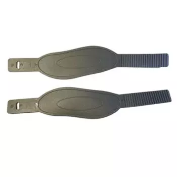 2 шт. универсальные педали для фитнес-велосипеда, регулируемые ремни для носков педалей, ремни для дома или спортзала