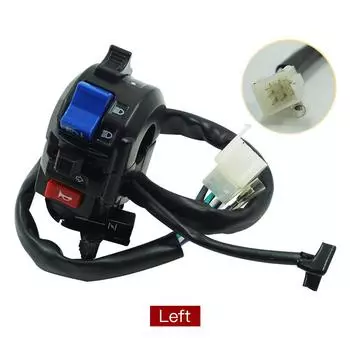 2 шт., универсальные переключатели для мотоциклов 7/8 дюйма, 22 мм, мотоциклетный рожок, указатель поворота, пусковой переключатель, электрический руль