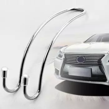 2 шт. универсальные подвесные крючки для заднего сиденья автомобиля, вешалка для подголовника, держатель для сумки-органайзера