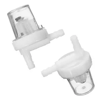 2 шт. Универсальный 1/4 6 мм мотоциклетный бензиновый топливный фильтр для бензина и масла для 1/4 дюйма (6мм )Топливопровод для пит-байка, квадроцикла