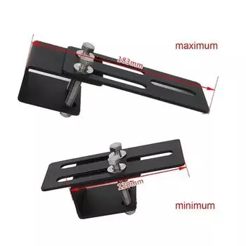 2 шт. универсальный багажник на крышу внедорожника светодиодный кронштейн для крепления фонаря для бездорожья держатель зажима для рабочей лампы авто пикап аксессуары