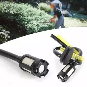 2 шт. Универсальный комплект фильтров для топливной линии триммера для кустореза, триммера, газонокосилки, грунтовки, топливный шланг, детали садового инструмента