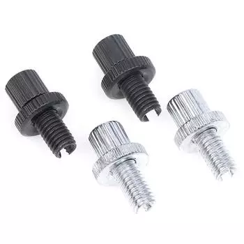 2 шт. универсальный регулятор троса тормоза сцепления 8 мм гайки для велосипеда квадроцикла мотоцикла чёрный