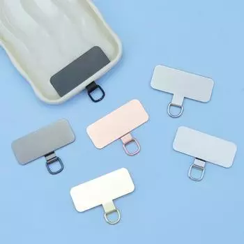 2 шт. Универсальный ремешок для телефона, металлический защитный тонкий ремешок для телефона, аксессуары Black-2pcs