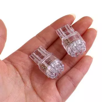 2 шт./упак. DC 12 В T20 7443 7440 9 светодиодных автомобильных стоп-сигналов, лампа для автоматического стоп-сигнала, указатель поворота, лампа, автомобильная сигнальная лампа, светодиодные лампы белый