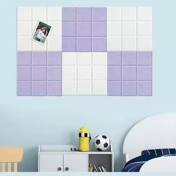 2 шт./упак. доска для сообщений в скандинавском стиле 30*30 см, настенное украшение, офисный планировщик, домашний декор, наклейки для заметок, писем, расписание, войлочный фотодисплей