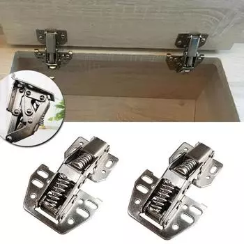 2 шт./упак. петли для шкафа своими руками, откидные петли для подъема серебряный