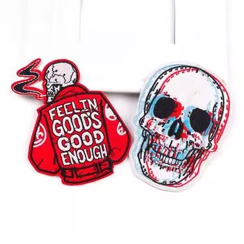 2 шт./упак. плавкая нашивка с вышивкой, гладильная нашивка для одежды, термоклеевые нашивки для курток, джинсов, рюкзак, гладильная нашивка для шитья