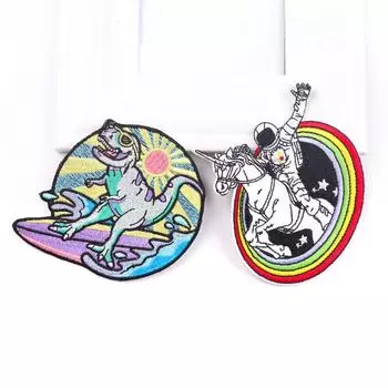 2 шт./упак. плавкая нашивка с вышивкой, гладильная нашивка для одежды, термоклеевые нашивки для курток, джинсов, рюкзак, гладильная нашивка для шитья