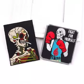 2 шт./упак. плавкая нашивка с вышивкой, гладильная нашивка для одежды, термоклеевые нашивки для курток, джинсов, рюкзак, гладильная нашивка для шитья