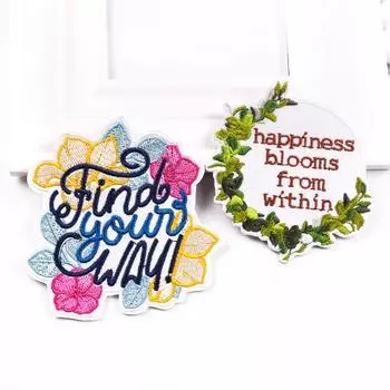 2 шт./упак. плавкая нашивка с вышивкой, гладильная нашивка для одежды, термоклеевые нашивки для курток, джинсов, рюкзак, гладильная нашивка для шитья